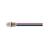 Connecteur mâle M8, 3 pol.,   IP67, 4A, non-blindé